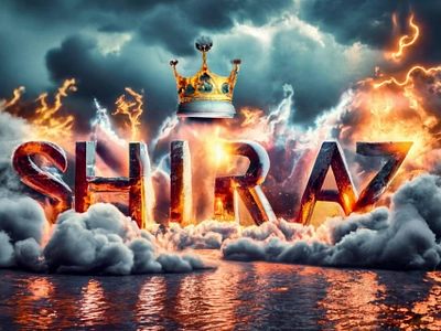 Shiraz Ahmed 3d graphic design logo motion graphics text typo typography ui