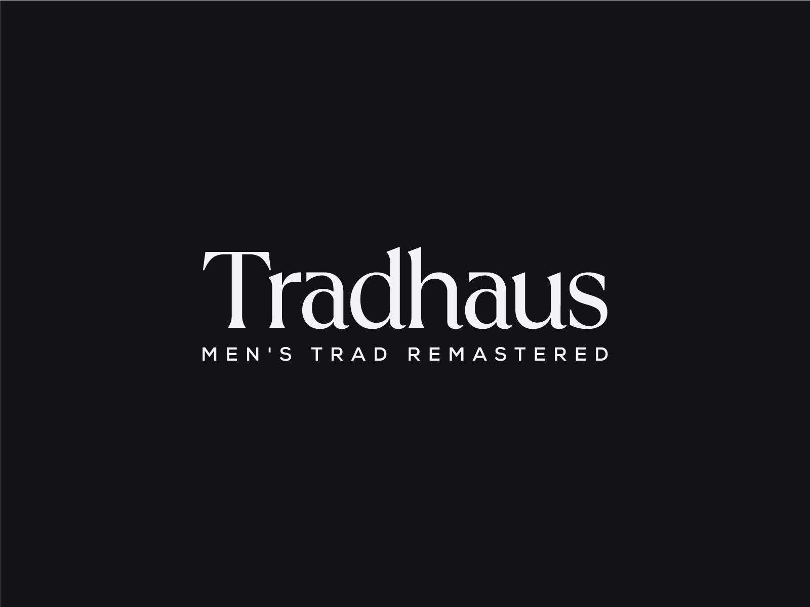 "Tradhaus" Wordmark Logo Concept By Zainal Abidin On Dribbble