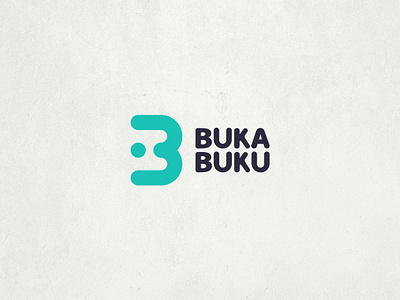 Buka Buku brand identity graphic design logo visual identity