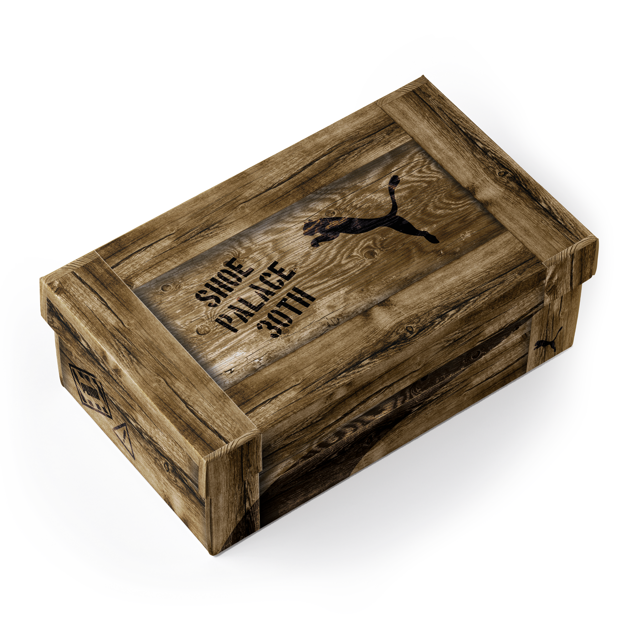 PUMA x Shoe Palace 30th - Shoebox brand branding design graphic design illustration logo military packaging packaging design puma puma shoes shoe palace shoebox