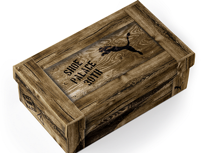 PUMA x Shoe Palace 30th - Shoebox brand branding design graphic design illustration logo military packaging packaging design puma puma shoes shoe palace shoebox