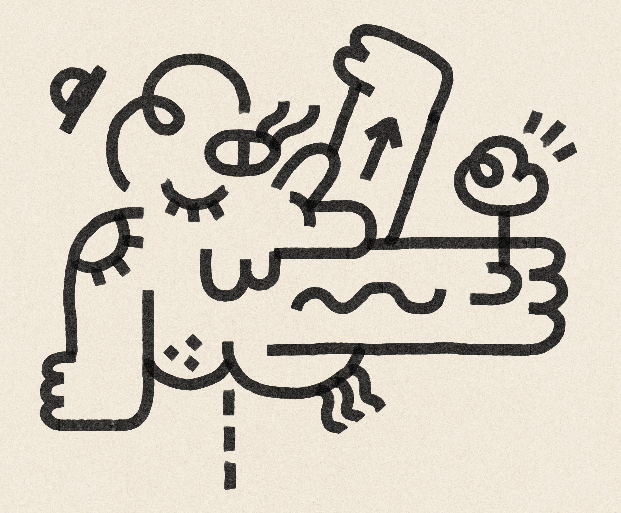 Romantic 🌹 2d character design digital brush ill illustration line surreal