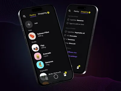 Meal planning ChatBot for a cooking app ai app artificial intelligence chat chatbot chatgpt chief cooking cooking app dark theme meal plan meal planning mobile mobile app mobile app designer mobile design mobile designer recipe recipe app recipe book