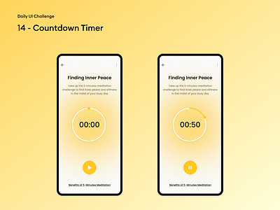 Daily UI Challenge 14 - Countdown timer countdowntimer dailyui dailyuichallenge design ui uidesign ux ux design