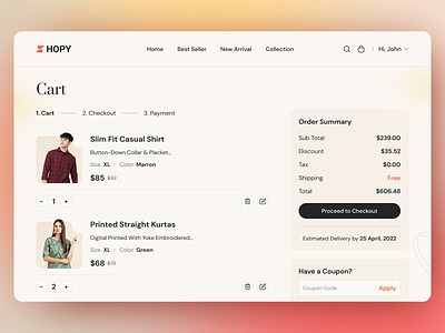 Add to Cart, Fashion E-Commerce Platform add to bag add to cart cart cart detial e commerce ecommerce fashion fashion ecommerce marketplace online online shopping online store product detail product details shop shopping shopping cart store ui design web design