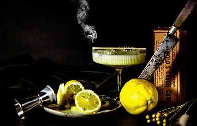 New Age Lemoncello art direction branding cocktail photography drink photography drink styling food and drink lemoncello lighting photography retouching spirits still life styling testshoot