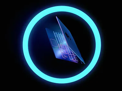 Alienware Gaming Laptop Concept Render 3d 3d animation 3d art 3d teaser abstract interior render alienware cyberpunk gaming laptop animation motion graphics product animation product render