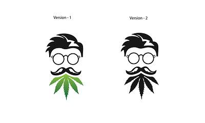 Weed Logo branding design graphic design logo marijuana logo vector weed logo