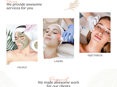 Skin Care Brand - Website Design branding landingpage skincare skincarebrand skincarewebsite uiux webpagedesign website inspirational websitedesign