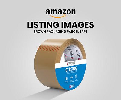 Amazon Listing Images for Brown Packaging Tape amazon amazon listing amazon product amazon services brand brand identity branding brown tape client design enhanced images graphic design illustration listing listing images marketplace services photoshop tape uk visual identity