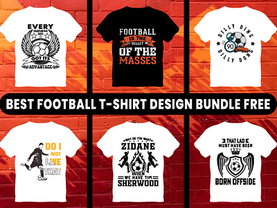 Football T Shirt designs, themes, templates and downloadable graphic  elements on Dribbble