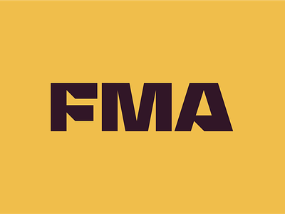 FMA Logomark brand brand identity logo logo design logomark rebrand