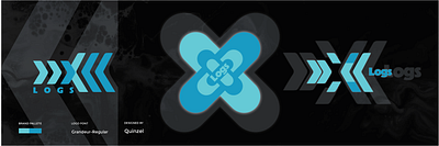 xxx logs Logo 3 variations logo