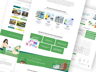 LUXUS Website design branding figma graphic design layout logo webdesign