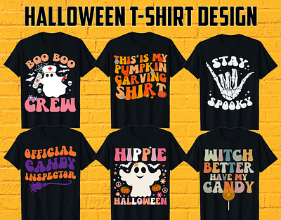 Halloween T-shirt Design spirit halloween shirts