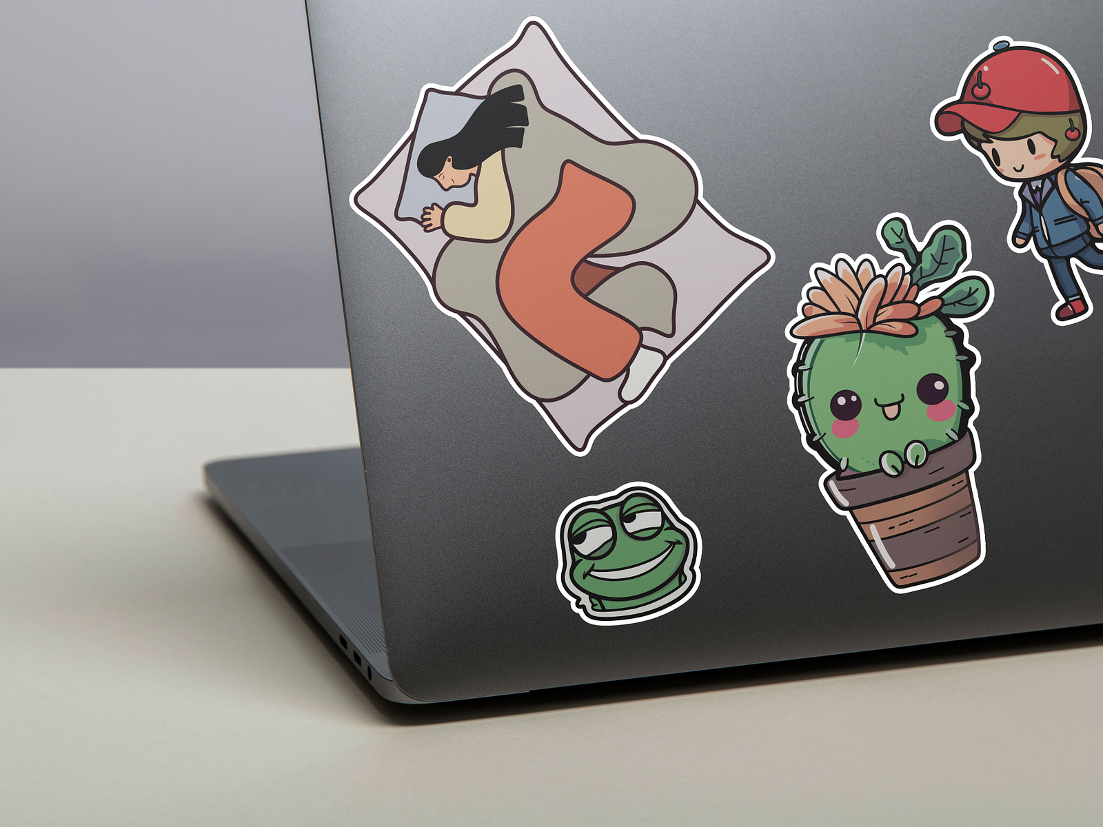 Cute stickers for laptop by Kristina on Dribbble