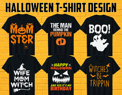 Halloween T-Shirt Design designs halloween makeup illustration tshirt tshirtdesign