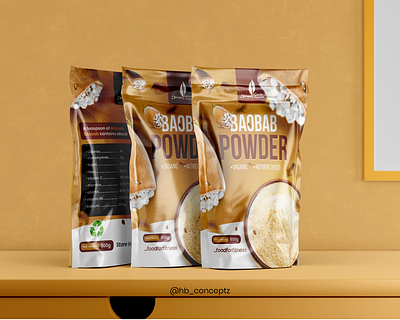 BAOBAB POWDER PACKAGE DESIGN baobab baobabpowder branddesigner packagedesign packagedesigner packaging packagingdesigner pouch pouchdesign pouchdesigner pouchdesigns productdesigner uiux