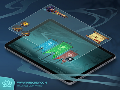 Ninja Clan UI Kit branding design gui icons illustration interface logo punchev ui ux