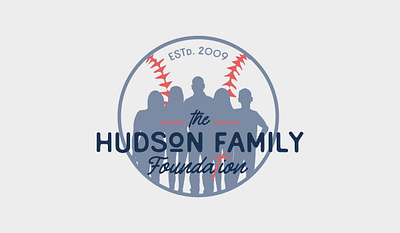 The Hudson Family Foundation branding collateral development graphic design logo logo design website website development