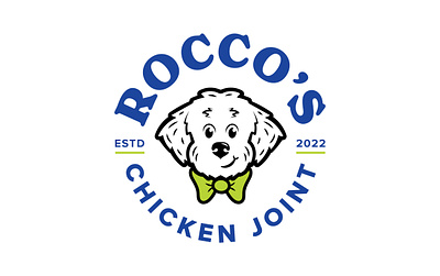 Rocco's Chicken Joint branding illustration logo logo design marketing website website design website development