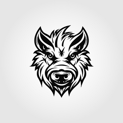 Boar Vector Logo wild