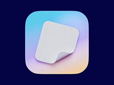 Posts App Icon app appicon betraydan clean design icon ios minimal simple