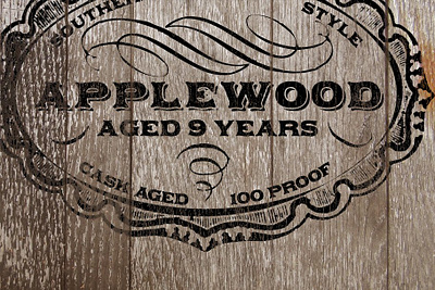 Applewood Family Free Download 1800s antique decorative distressed headline letterpress poster rough rustic vintage western woodtype