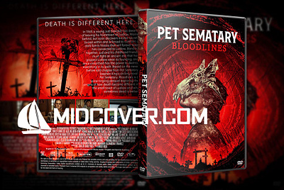 Pet Sematary: Bloodlines (2023) DVD Cover design dvd dvdcover dvdcustomcover photoshop