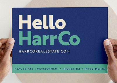 HarrCo Real Estate Branding branding logo logo design visual identity