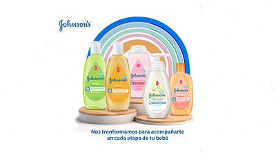 Johnson's Baby - Product AD 2023 animation branding graphic design motion graphics