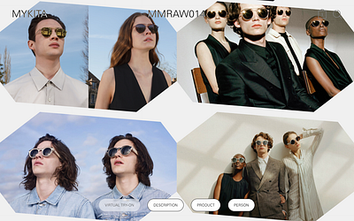 Mykita Product Page Collab ui ux