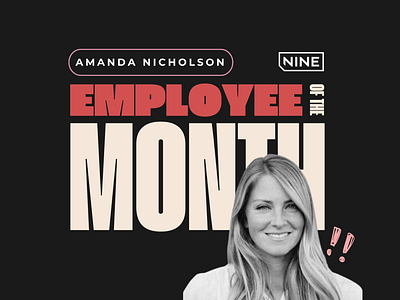 Employee of the Month social post employeeofthemonth eom graphic design insta instadesign instagram social media social media design social post