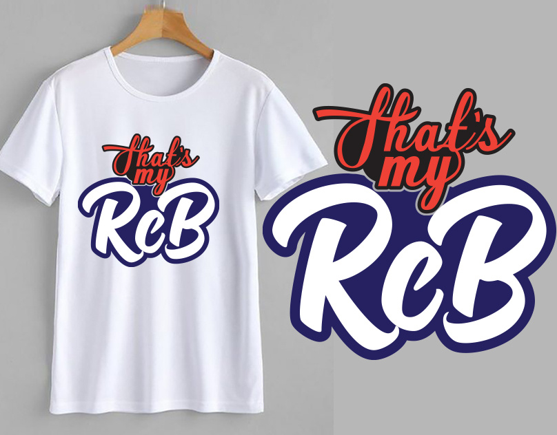 That's my rcb t shirt design.. by Sanuar Sayem on Dribbble