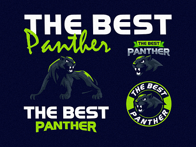 Panther Logo branding design graphic design identity illustration logo mark panther panther logo sport tshirt vector