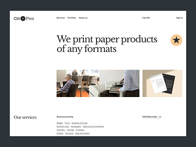 Digital printing design graphic design logo paper printdesign printing printshop services ui visual web