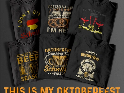 Oktoberfest T-Shirt Design Bundle autumn beer beer festival concept design drink tshirt fashion fest flag german germany graphic design mockup october octoberfest t shirt t shirt design tshirt typography vector