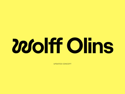 Wolff Olins — Updated Concept bespoke branding calligraphy custom logotype font hand lettering identity lettering logo logotype type typeface typography visual identity wordmark