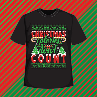 Christmas typography T shirt Design 3d animation graphic design motion graphics team ui