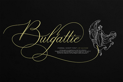 Bulgattie Free Download branding casual custom lettered pen elegant gentle handwritten font happy ink signature type logo quirky romantic script font sweet trendy unique unusual vintage wedding whimsical