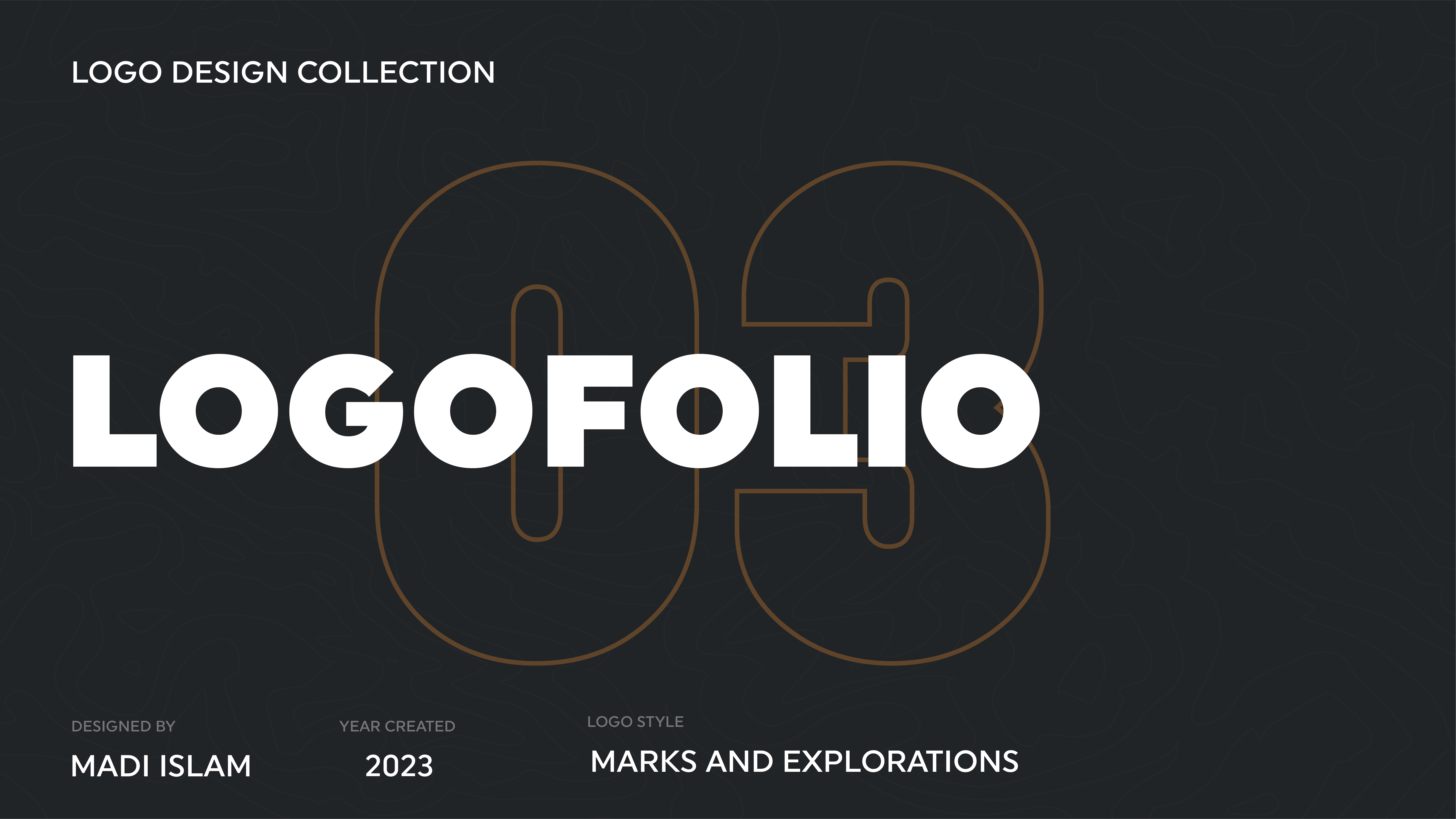 LOGOFOLIO 03 adobe brand identity brandidentity branding graphic design illustration lettermark logo logofolio monogram vector