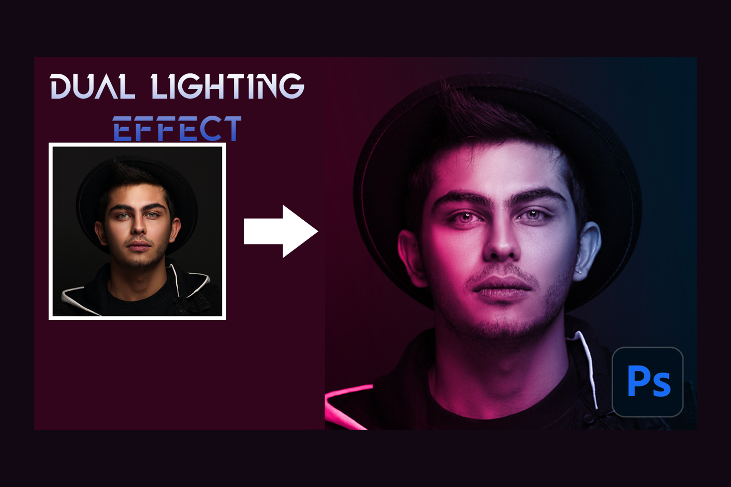 Dual Lighting Effect best editting creative image editing dual lighting effect graphic design image image edit image editting image for man light effect lighting photo effect man pic man pic edit photo edit professional image editting