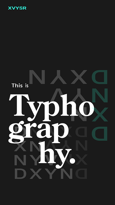 typography graphic design