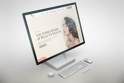 Victoria Hair and Beauty Salon redesign animation beauty branding e commerce figma graphic design logo motion graphics salon ui ui design united kingdom user centered design user research ux design website website design woocommerce wordpress