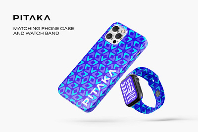PITAKA - Phone Case and Watch Band branding case graphic design iphone logo pitaka ui watch