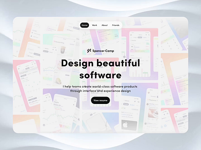 Newly Redesigned Product Design Portfolio! design interaction design portfolio product design ui ux web design