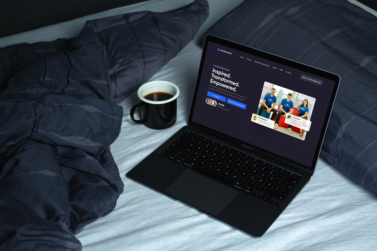Mentorship Landing Page design product design web webdesign