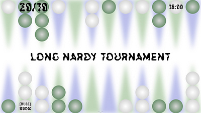 long nardy tournament design landing page ui ux