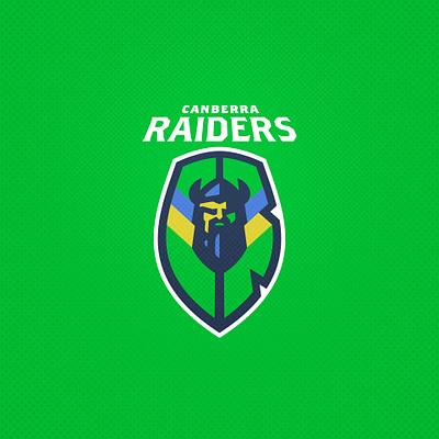 Canberra Raiders animated animation branding canberra design football gif illustration league logo motion graphics nrl raiders rugby sports