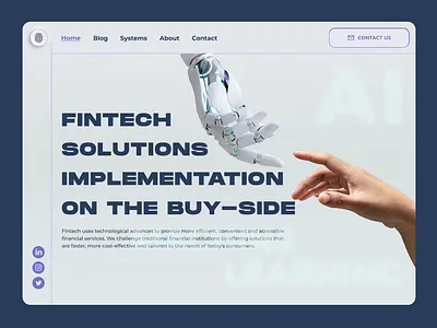 Figma-Based UX/UI Design for Financial Technology Website branding design e commerce figma fintech mobile site ui ui design ui ux user interface ux web design website website design